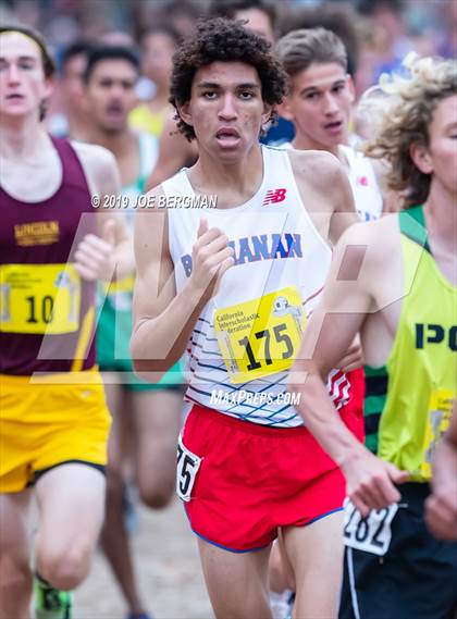 Thumbnail 2 in CIF State Cross Country Championships (Boys D1 Race) photogallery.
