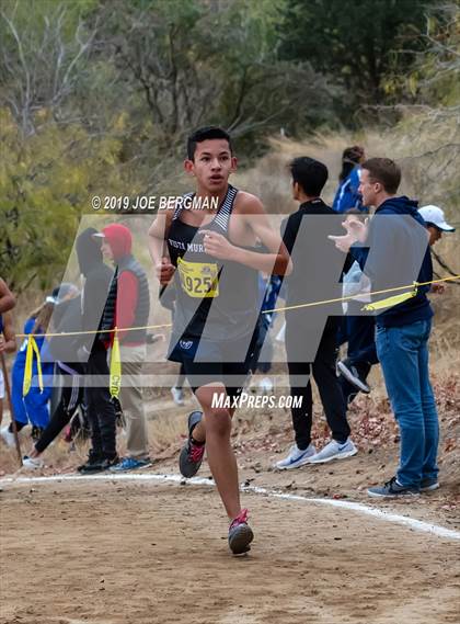 Thumbnail 3 in CIF State Cross Country Championships (Boys D1 Race) photogallery.