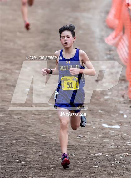 Thumbnail 2 in CIF State Cross Country Championships (Boys D1 Race) photogallery.