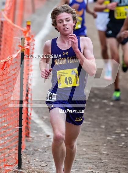 Thumbnail 3 in CIF State Cross Country Championships (Boys D1 Race) photogallery.