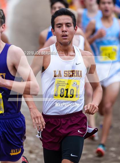 Thumbnail 1 in CIF State Cross Country Championships (Boys D1 Race) photogallery.