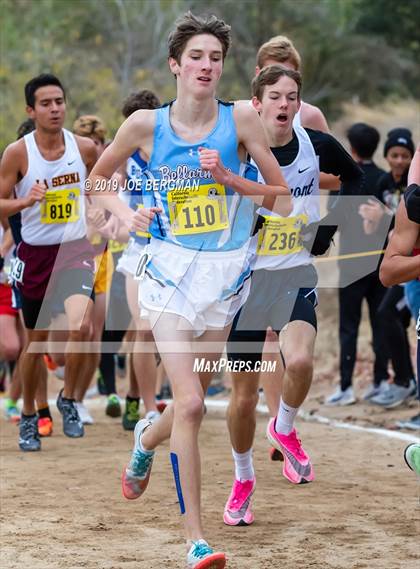 Thumbnail 3 in CIF State Cross Country Championships (Boys D1 Race) photogallery.