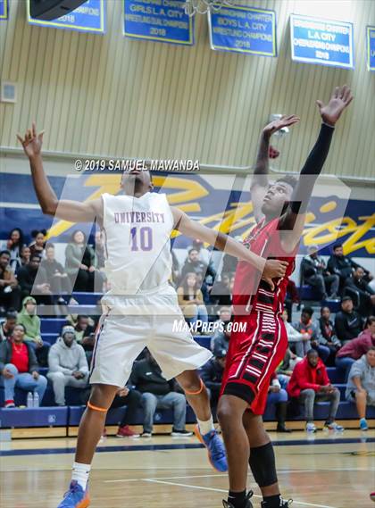 Thumbnail 3 in  Fremont vs University (CIF LACS D1 Semifinal) photogallery.