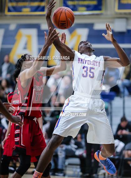 Thumbnail 3 in  Fremont vs University (CIF LACS D1 Semifinal) photogallery.