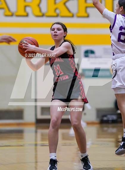 Thumbnail 2 in Indianapolis Cardinal Ritter vs. Indianapolis Washington (IHSAA 3A Sectional Semi-Final) photogallery.