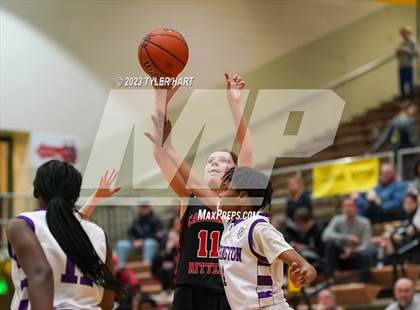 Thumbnail 2 in Indianapolis Cardinal Ritter vs. Indianapolis Washington (IHSAA 3A Sectional Semi-Final) photogallery.