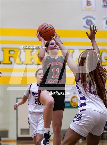 Thumbnail 3 in Indianapolis Cardinal Ritter vs. Indianapolis Washington (IHSAA 3A Sectional Semi-Final) photogallery.