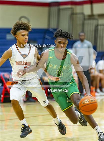 Thumbnail 3 in La Porte vs Little Cypress-Mauriceville (Hardin-Jefferson Basketball Marathon) photogallery.