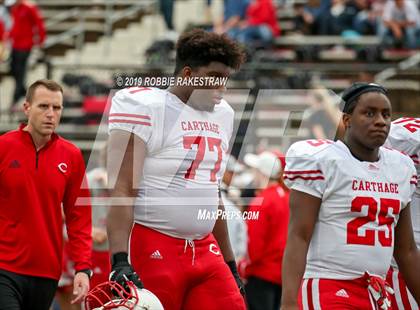 Thumbnail 2 in Carthage vs. Crandall (UIL 4A Division I Region III Regional Playoff) photogallery.