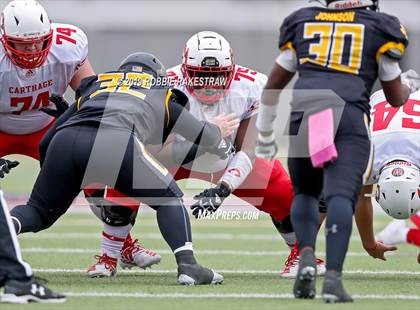 Thumbnail 3 in Carthage vs. Crandall (UIL 4A Division I Region III Regional Playoff) photogallery.