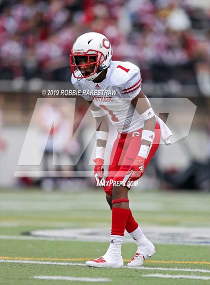 Thumbnail 3 in Carthage vs. Crandall (UIL 4A Division I Region III Regional Playoff) photogallery.