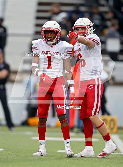 Thumbnail 2 in Carthage vs. Crandall (UIL 4A Division I Region III Regional Playoff) photogallery.