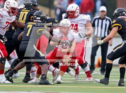 Thumbnail 3 in Carthage vs. Crandall (UIL 4A Division I Region III Regional Playoff) photogallery.