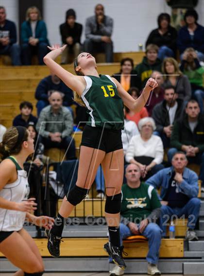 Thumbnail 2 in Coventry vs. Holy Cross (CIAC Class S Final) photogallery.
