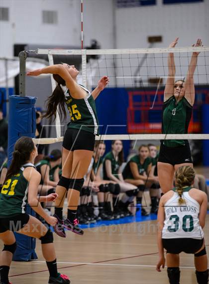 Thumbnail 1 in Coventry vs. Holy Cross (CIAC Class S Final) photogallery.
