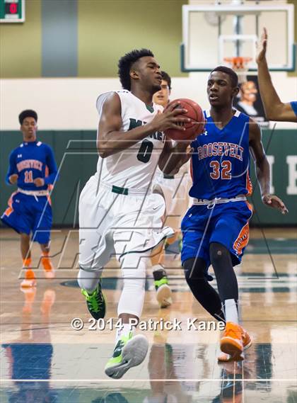 Thumbnail 1 in Roosevelt vs Maret (George Long Holiday Hoops Tournament) photogallery.