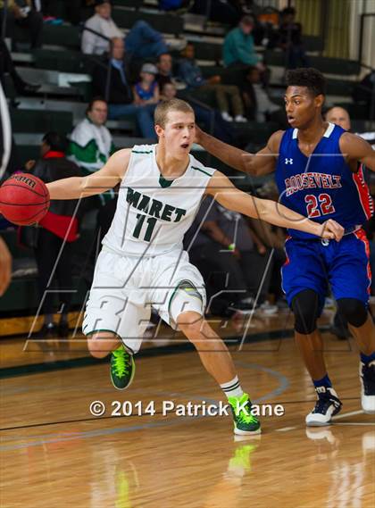 Thumbnail 1 in Roosevelt vs Maret (George Long Holiday Hoops Tournament) photogallery.