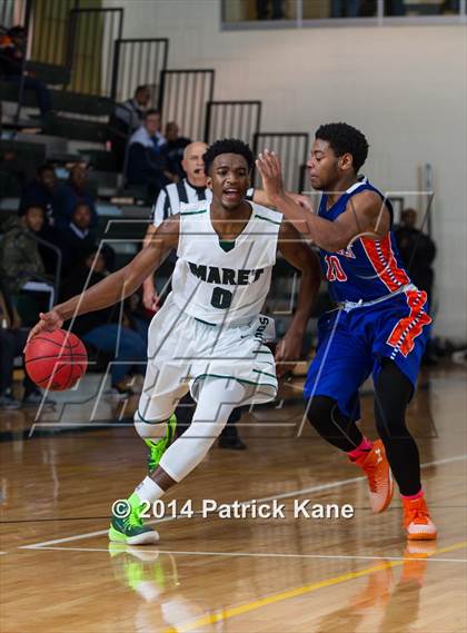 Thumbnail 1 in Roosevelt vs Maret (George Long Holiday Hoops Tournament) photogallery.