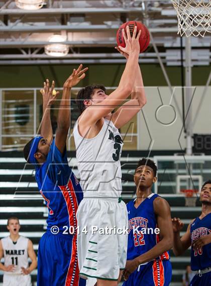 Thumbnail 3 in Roosevelt vs Maret (George Long Holiday Hoops Tournament) photogallery.