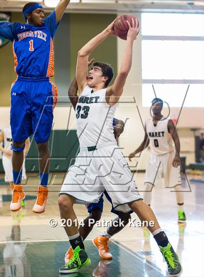 Thumbnail 1 in Roosevelt vs Maret (George Long Holiday Hoops Tournament) photogallery.