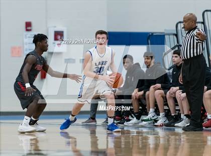 Thumbnail 3 in Palatine vs. Lake Zurich (Lake Zurich MLK 3rd Place Game) photogallery.
