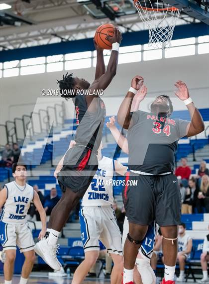 Thumbnail 3 in Palatine vs. Lake Zurich (Lake Zurich MLK 3rd Place Game) photogallery.