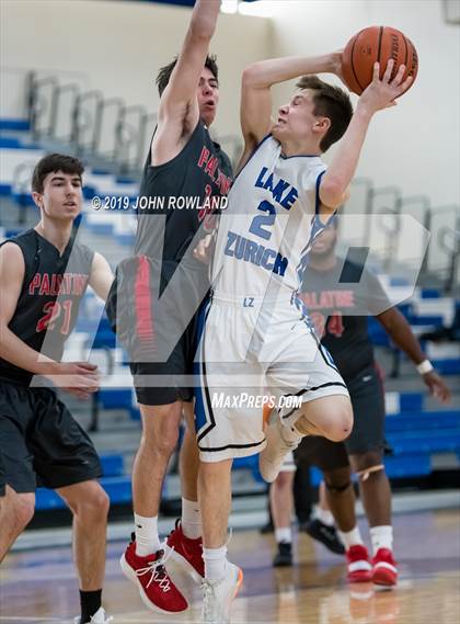 Thumbnail 1 in Palatine vs. Lake Zurich (Lake Zurich MLK 3rd Place Game) photogallery.