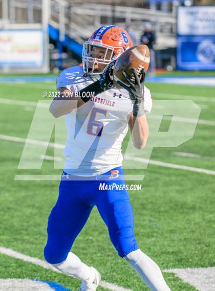 Thumbnail 3 in Ansonia vs. Bloomfield (CIAC Class S Final) photogallery.