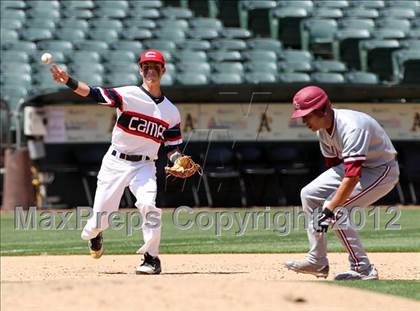 Thumbnail 1 in Campolindo vs. Clovis West (Dave Stewart/Oakland A's Showdown) photogallery.
