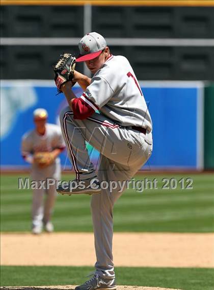 Thumbnail 3 in Campolindo vs. Clovis West (Dave Stewart/Oakland A's Showdown) photogallery.