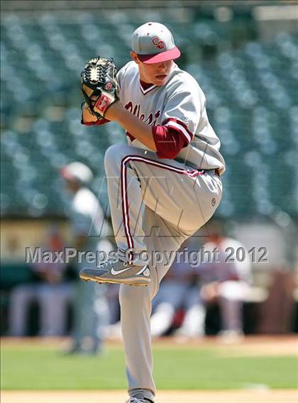 Thumbnail 2 in Campolindo vs. Clovis West (Dave Stewart/Oakland A's Showdown) photogallery.