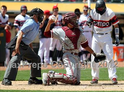 Thumbnail 2 in Campolindo vs. Clovis West (Dave Stewart/Oakland A's Showdown) photogallery.
