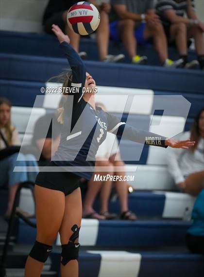 Thumbnail 2 in American Leadership Academy - Gilbert North vs. Westwood  (Spiketown Invitational) photogallery.