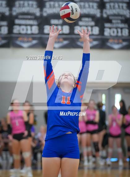 Thumbnail 2 in American Leadership Academy - Gilbert North vs. Westwood  (Spiketown Invitational) photogallery.