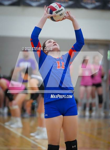 Thumbnail 2 in American Leadership Academy - Gilbert North vs. Westwood  (Spiketown Invitational) photogallery.