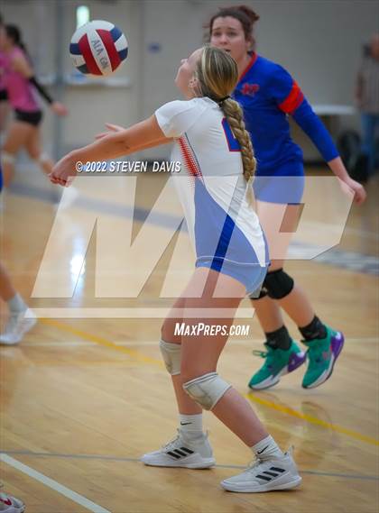 Thumbnail 2 in American Leadership Academy - Gilbert North vs. Westwood  (Spiketown Invitational) photogallery.