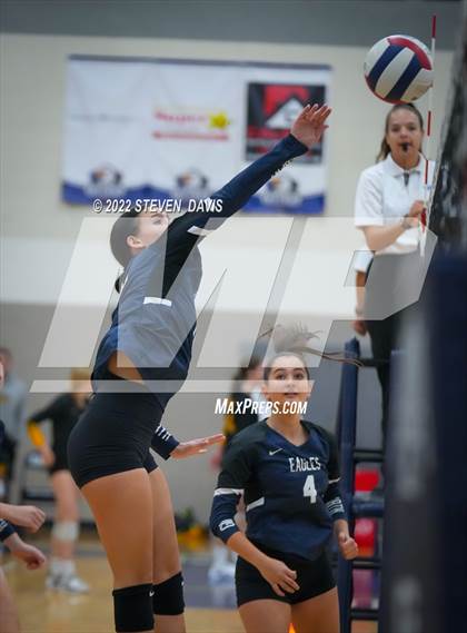 Thumbnail 1 in American Leadership Academy - Gilbert North vs. Westwood  (Spiketown Invitational) photogallery.