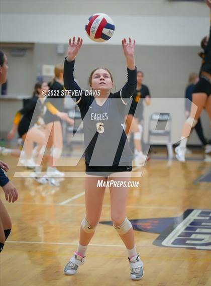 Thumbnail 2 in American Leadership Academy - Gilbert North vs. Westwood  (Spiketown Invitational) photogallery.