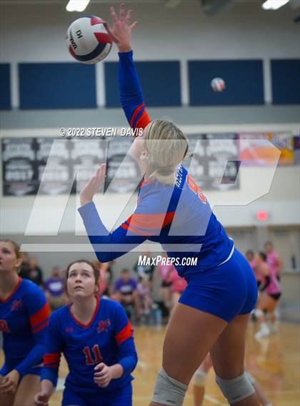 Thumbnail 2 in American Leadership Academy - Gilbert North vs. Westwood  (Spiketown Invitational) photogallery.