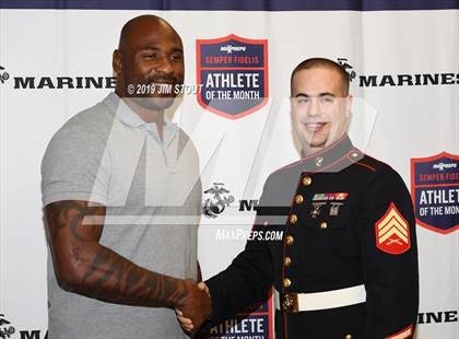 Thumbnail 3 in Marines H.S. Male Athlete of the Month - Jordan Benoit  photogallery.