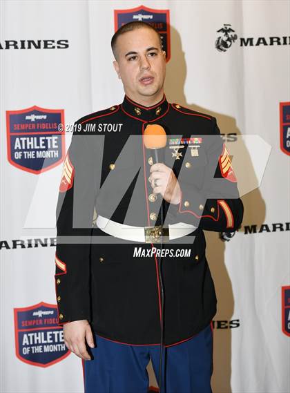 Thumbnail 2 in Marines H.S. Male Athlete of the Month - Jordan Benoit  photogallery.
