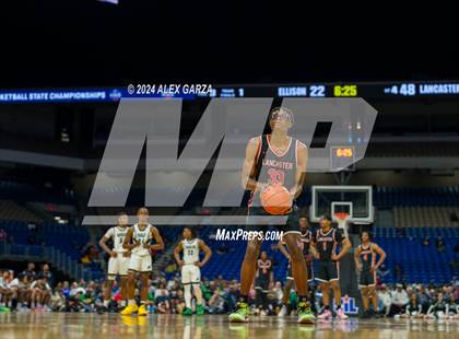 Thumbnail 2 in Ellison vs Lancaster (UIL 5A Basketball Final) photogallery.