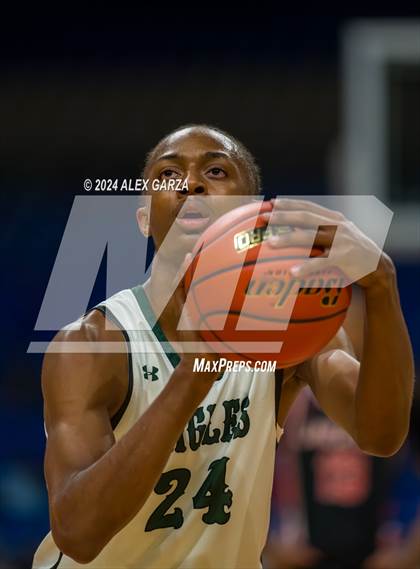 Thumbnail 2 in Ellison vs Lancaster (UIL 5A Basketball Final) photogallery.