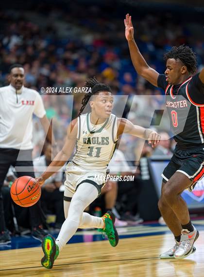 Thumbnail 2 in Ellison vs Lancaster (UIL 5A Basketball Final) photogallery.