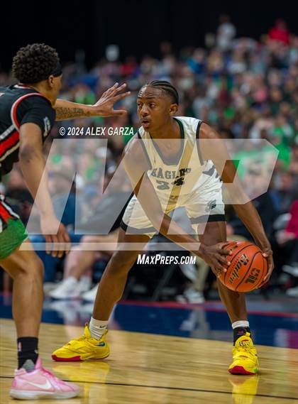 Thumbnail 3 in Ellison vs Lancaster (UIL 5A Basketball Final) photogallery.
