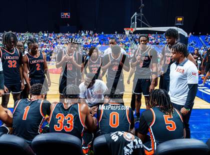 Thumbnail 2 in Ellison vs Lancaster (UIL 5A Basketball Final) photogallery.