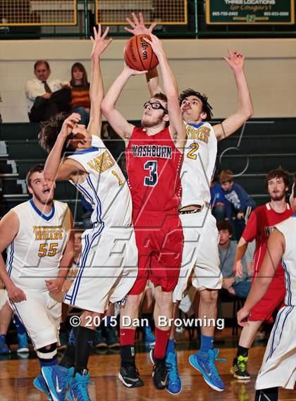 Thumbnail 3 in Washburn vs Hancock County (TSSAA D2A Quarterfinals) photogallery.