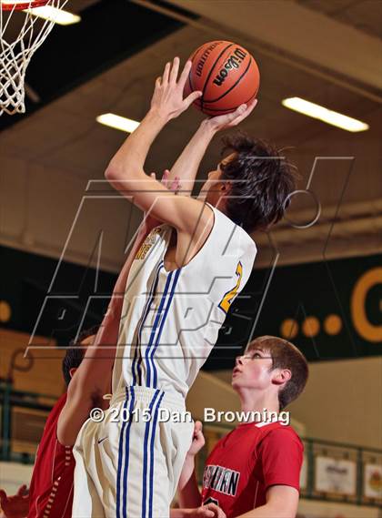 Thumbnail 1 in Washburn vs Hancock County (TSSAA D2A Quarterfinals) photogallery.
