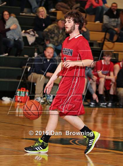 Thumbnail 3 in Washburn vs Hancock County (TSSAA D2A Quarterfinals) photogallery.
