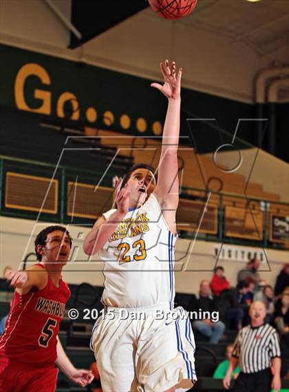 Thumbnail 2 in Washburn vs Hancock County (TSSAA D2A Quarterfinals) photogallery.